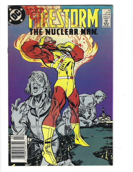 Firestorm The Nuclear Man #82 News Stand Variant FN