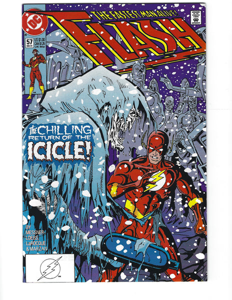 Flash #57 The Return Of Ice! VF