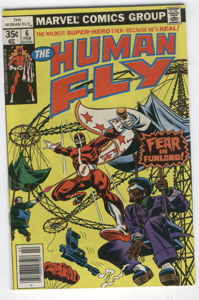 Human Fly #6 Fear In Funland Bronze Age FVF