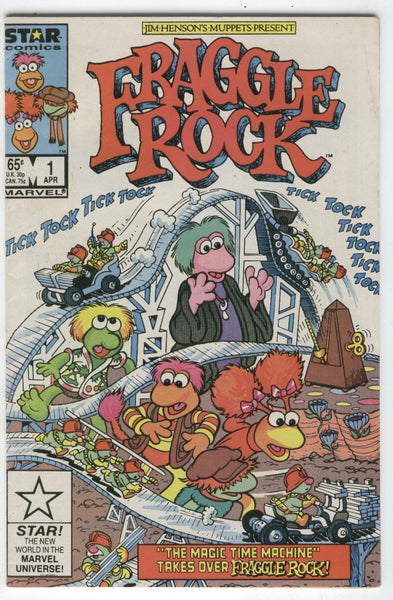 Fraggle Rock #1 The Magic Time Machine HTF Star Comics FN