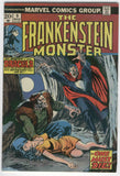 Frankenstein Monster #9 Battles Dracula One Must Die Bronze Age Key FN