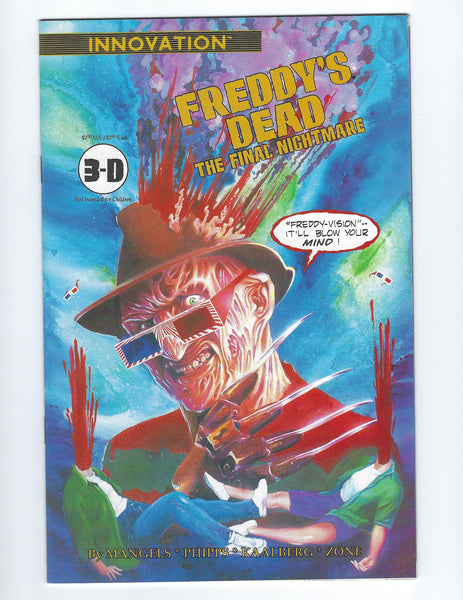 Freddy's Dead The Final Nightmare 3-D HTF Innovation Horror! VF – East ...
