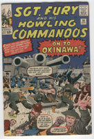 Sgt. Fury And His Howling Commandos #10 First Captain Savage Silver Age Key VG