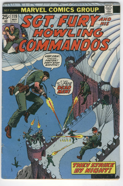 Sgt. Fury And His Howling Commandos #119 Bronze Age VG