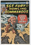 Sgt. Fury And His Howling Commandos #127 Every Man My Enemy! Bronze Age FN