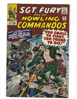 Sgt. Fury And His Howling Commandos #15 Silver Age Classic! FN