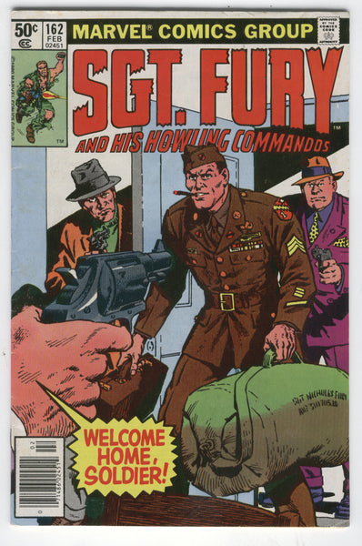 Sgt. Fury And His Howling Commandos #162 News Stand Variant VGFN