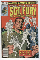 Sgt. Fury And His Howling Commandos #163 While The City Sleeps! News Stand Variant VGFN