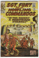 Sgt. Fury And His Howling Commandos #16 In The Desert... Silver Age FN