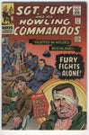 Sgt. Fury And His Howling Commandos #27 The Origin Of Fury's eye Patch! Silver Age VG