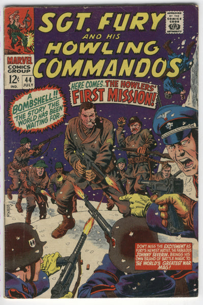 Sgt. Fury And His Howling Commandos #44 VGFN
