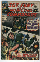 Sgt. Fury And His Howling Commandos #53 The Bastions Of Bavaria! Silver Age FN