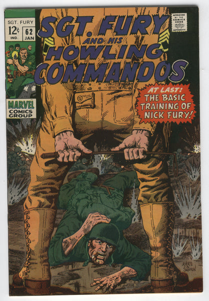 Sgt. Fury And His Howling Commandos #62 Silver Age FN