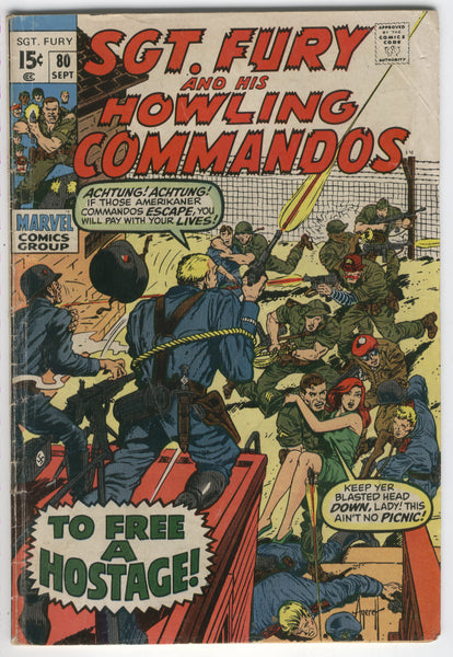 Sgt. Fury And His Howling Commandos #80 VG