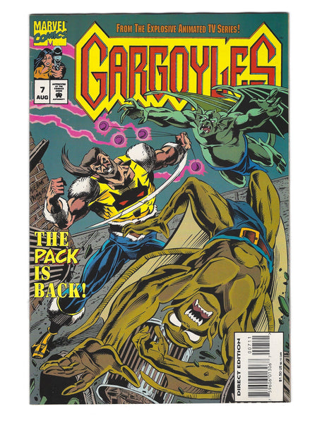 Gargoyles #7 The Pack Is Back! HTF FVF