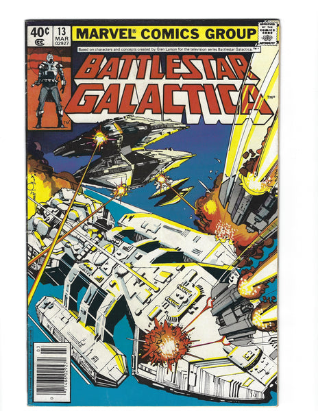 Battlestar Galactica #13 Collision Course! VG+