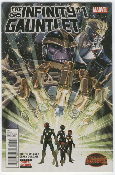 Infinity Gauntlet #1 Secret Wars Thanos is at it again! VF