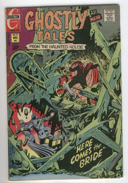 Ghostly Tales #99 Ditko Art Bronze Age Charlton Horror FN