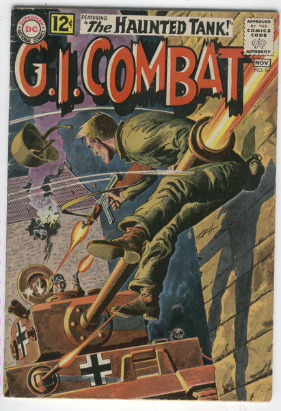 G.I. Combat #96 The Haunted Tank! Silver Age VG