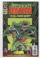Green Lantern #50 It All Ends Here! Emerald Twilight Glow In The Dark Cover VFNM