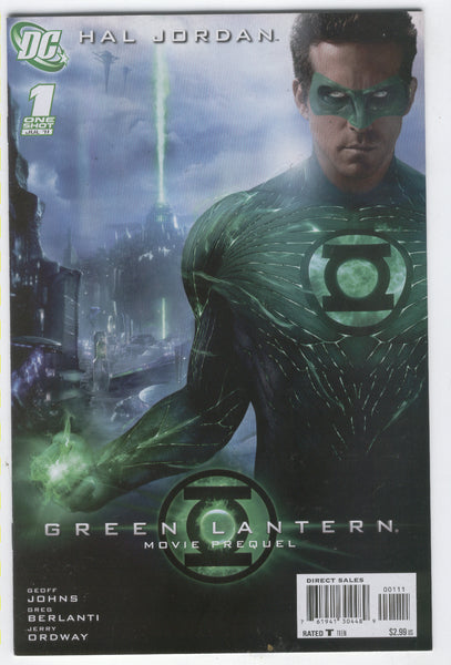 Green Lantern Movie Prequel Hal Hordan VFNM