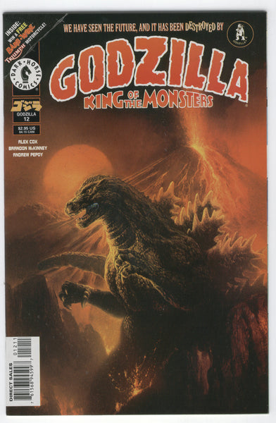Godzilla King Of The Monsters #12 Dark Horse VFNM