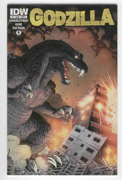 Godzilla #1 IDW 2012 Art Adams VFNM