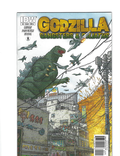 Godzilla: Gangsters & Goliaths #5 Cover A IDW VF