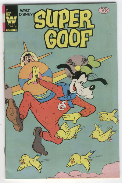 Walt Disney Super Goof #65 Whitman Bronze Age Humor Classic VF