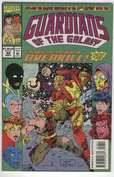 Guardians Of The Galaxy #48 HTF Later Issue VFNM