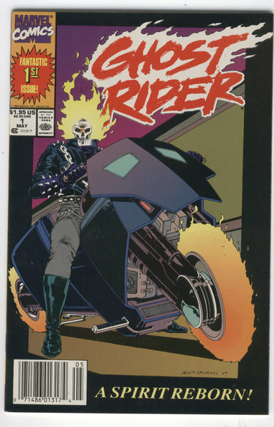 Ghost Rider #1 A Spirit Reborn HTF News Stand Variant VFNM