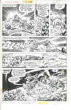 Ghost Rider #28 Pg 17 Original Art Panel Page Tom Sutton Pablo Marcos Excellent and Very HTF!