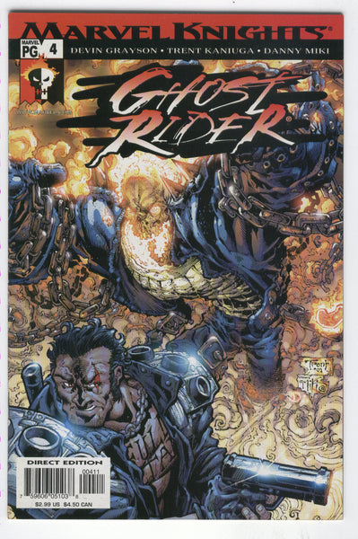 Ghost Rider #4 Marvel Knights Kaniuga Art VFNM