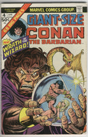 Giant-Size Conan The Barbarian #4 Wrath Of The Wizard Bronze Age Key VF-