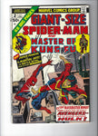 Giant-Size Spider-Man #2 Shang-Chi Master Of Kung Fu1 Bronze Age FN