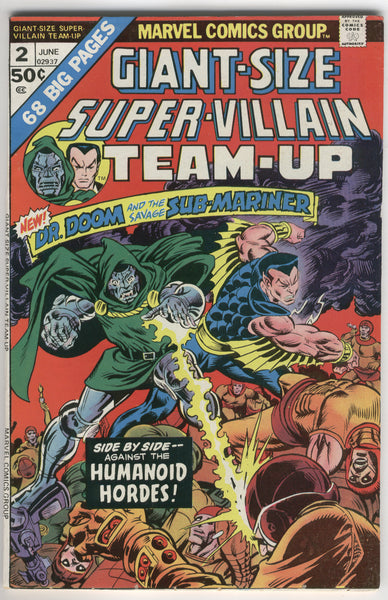 Giant-Size Super-Villain Team-Up #2 Doom and Sub-Mariner FN