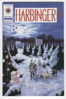 Harbinger #4 with Mail Away Coupon HTF Early Valiant NM-