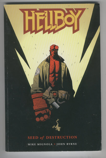 Hellboy Seeds of Destruction Trade Paperback Second Print Mike Mignola Art FN