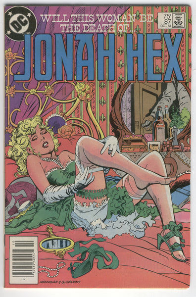 Jonah Hex #87 Resurrections! HTF Later Issue News Stand Variant VG+