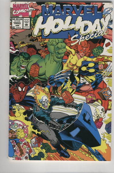 Marvel 1993 Holiday Special News Stand Variant VFNM