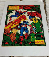 Marvel Treasury Special 1974 Giant Superhero Holiday Grab Bronze Age Coolness! FN