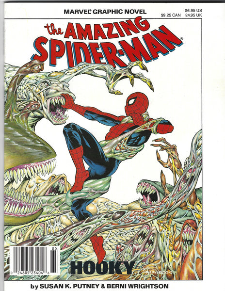 Amazing Spider-Man Hooky Marvel Graphic Novel Wrightson Art HTF VF