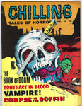 Chilling Tales Of Horror #2 Silver Age Magazine Very HTF FN