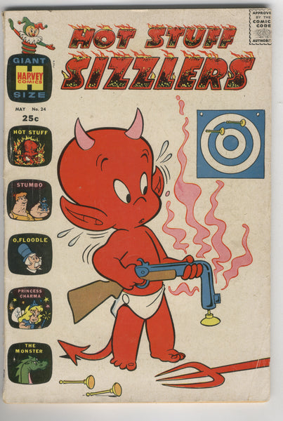 Hot Stuff Sizzlers #24 Harvey Comics Giant Size Silver Age Classic GVG