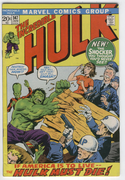Incredible Hulk #147 Hulk Must Die! FNVF