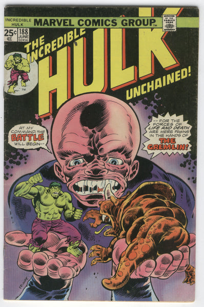 Incredible Hulk #188 VGFN