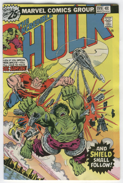 Incredible Hulk #199 Doc Samson and Shield Shall Follow Bronze Age Classic FVF