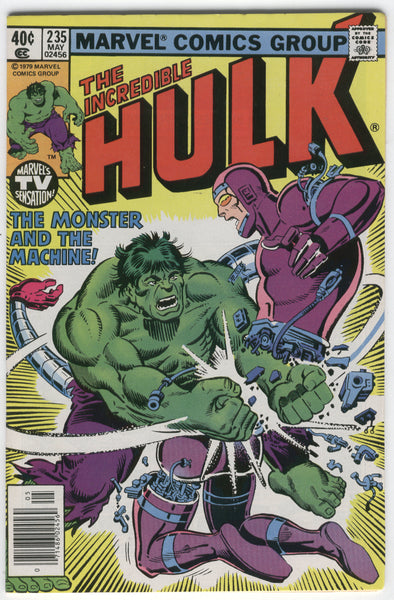 Incredible Hulk #235 The Monster And The Machine! Bronze Age VF-