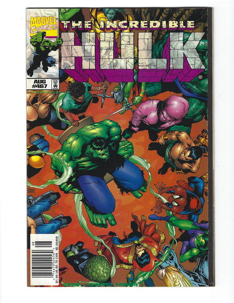 Incredible Hulk #467 News Stand Variant VF