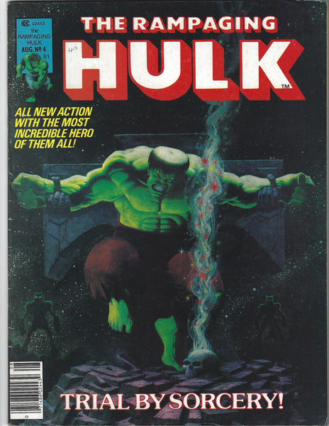 Rampaging Hulk Magazine #4 Bronze Age VG